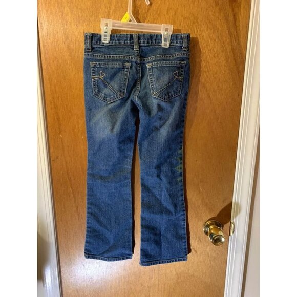 Childrens Place Bootcut Denim Blue Jeans Size 6X/7 Girls - Picture 2 of 5